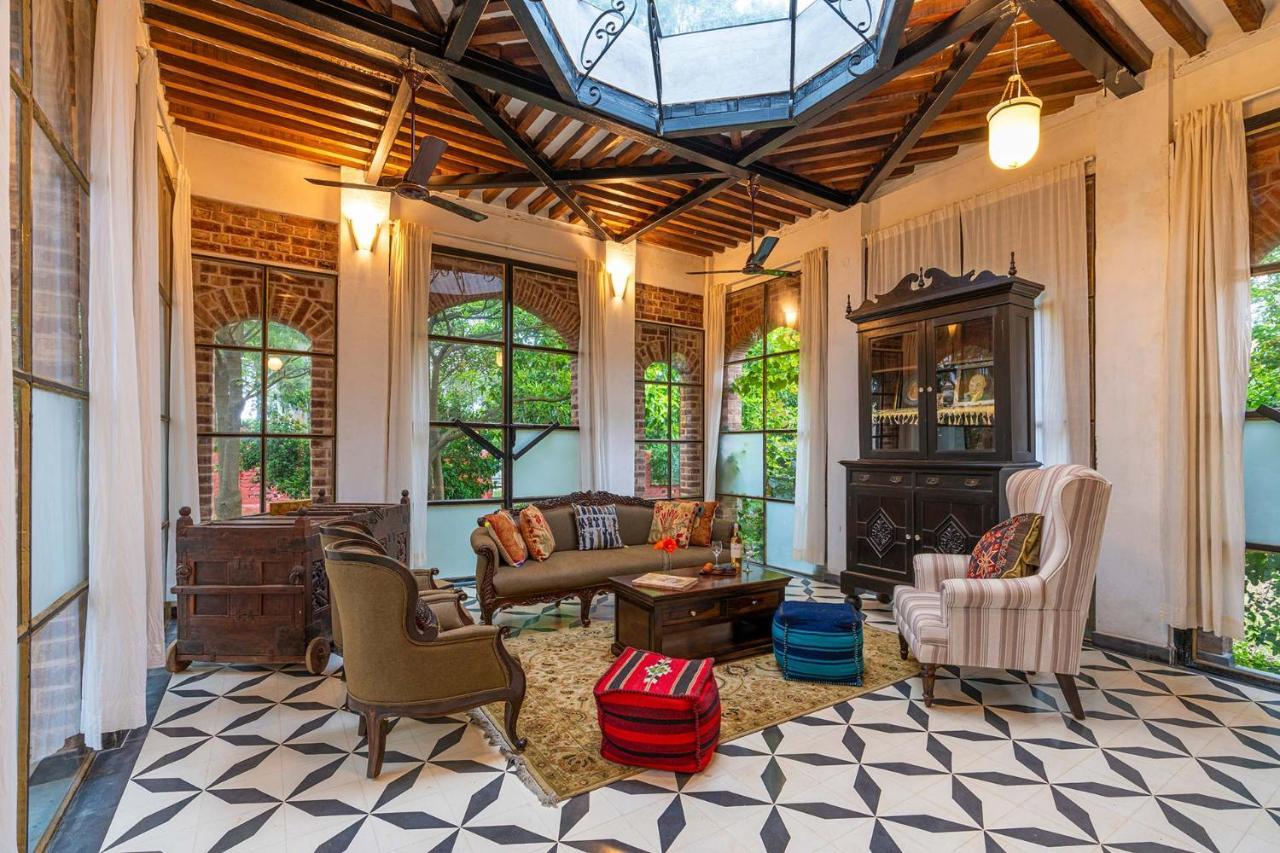 Stayvista'S Peepal Haveli - Rustic Kothi With Terrace, Breathtaking View & Bonfire Narainpur  Bagian luar foto